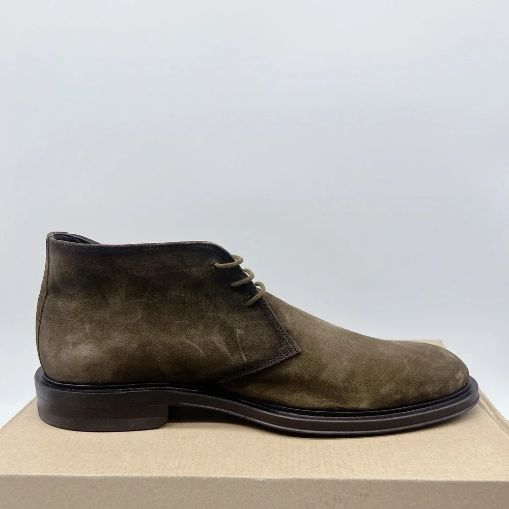 To Boot New York Richard Men's Chukka Boots Brown Suede Lace Up US 10.5 $450